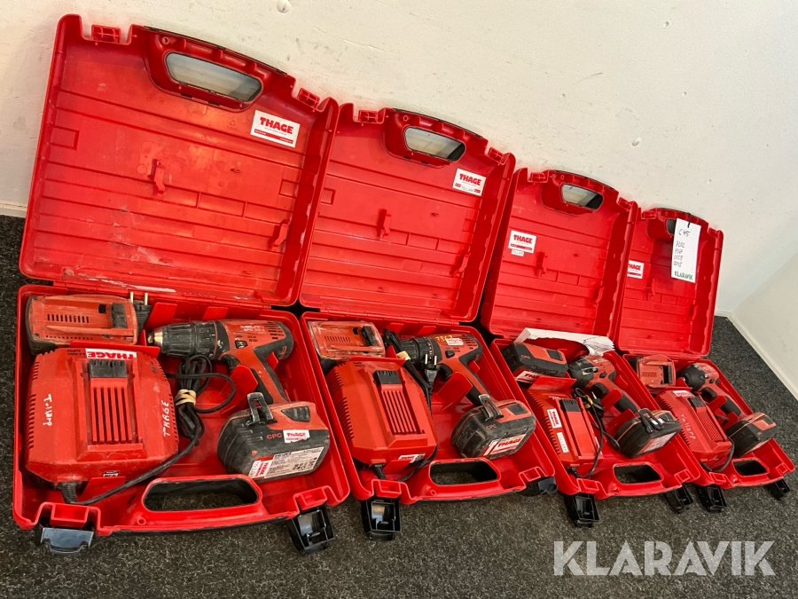 Mutterdragare, skruvdragare, Slagskruvdragare Hilti