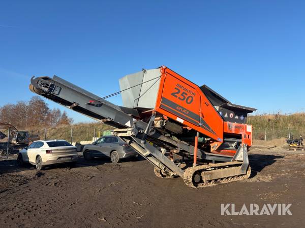 Mobilt krossverk Arjes Impaktor 250 Evo