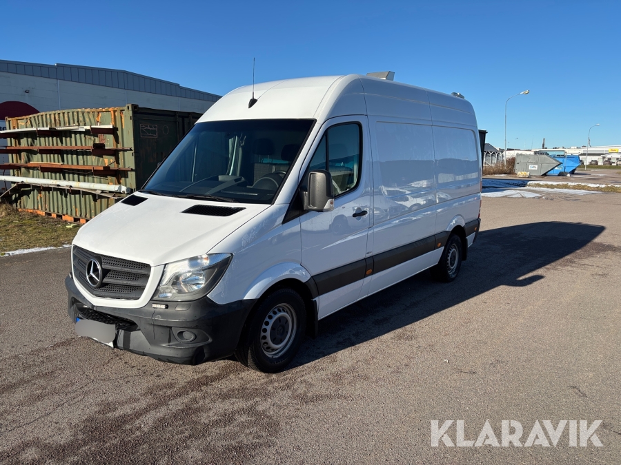 Skåpbil Mercedes-Benz Sprinter 316 CDI med spolaggregat
