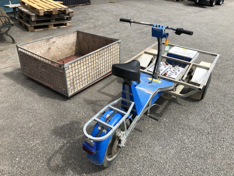 Elmoped / lastmoped Transportel