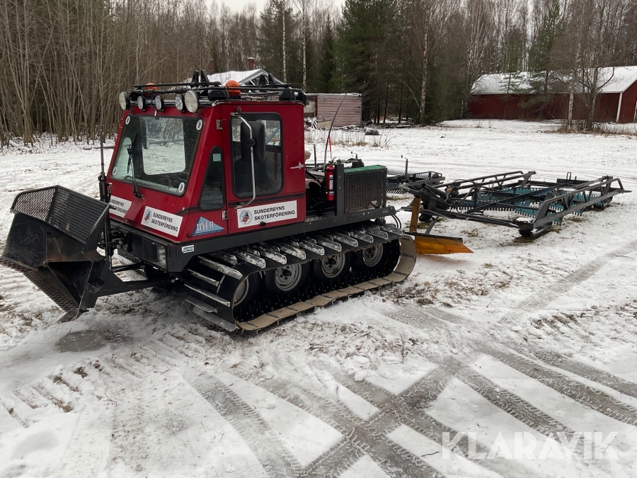 Pistmaskin Iller D200 med skevbar spårsladd