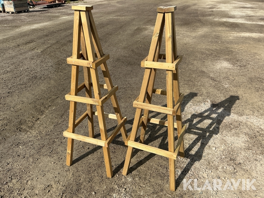 Klättertorn för växt 2st