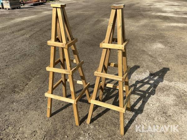 Klättertorn för växt 2st