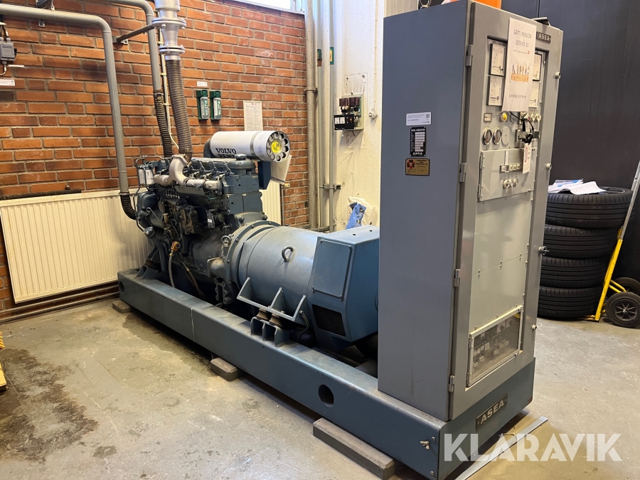 Reservaggregat Volvo Penta dieseldriven