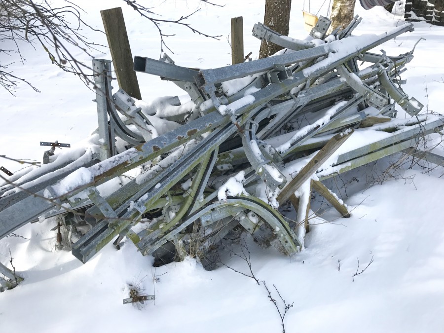 Mjölkräls till 50 kor + 6st bärarmar