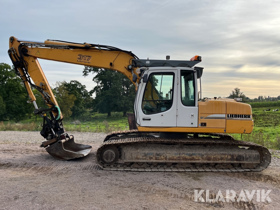 Grävmaskin Liebherr R317