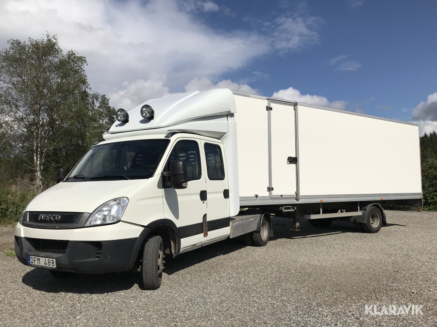 BE Ekipage Iveco med släp