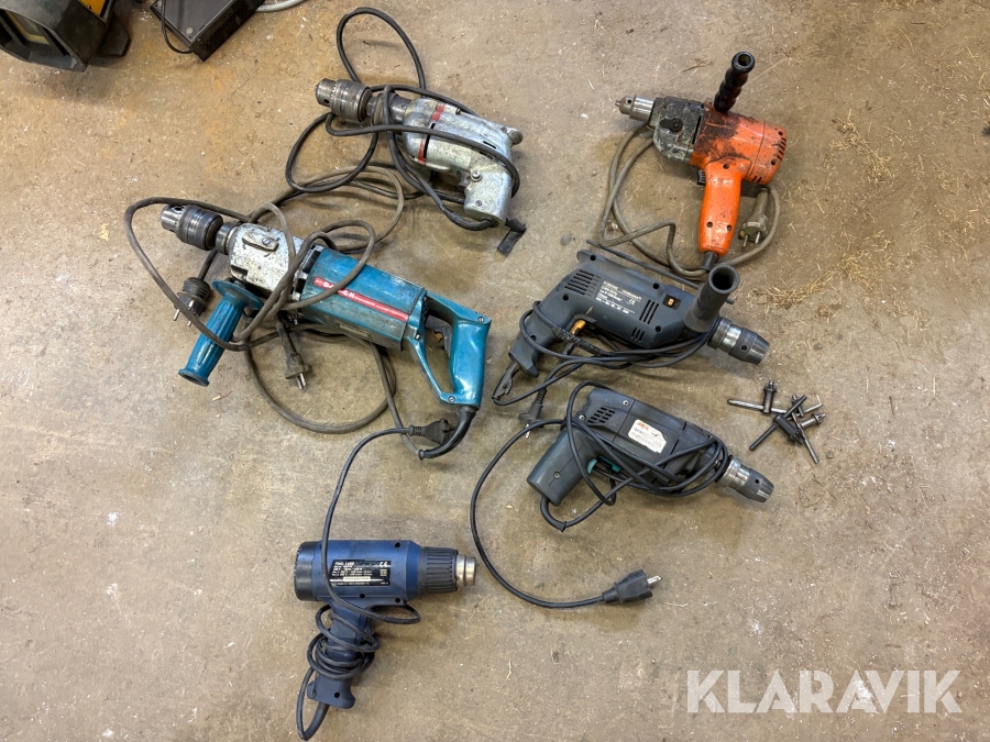 Paket med handverktyg