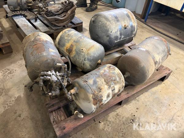 Lufttankar Volvo FH16 580 Tridem 5st