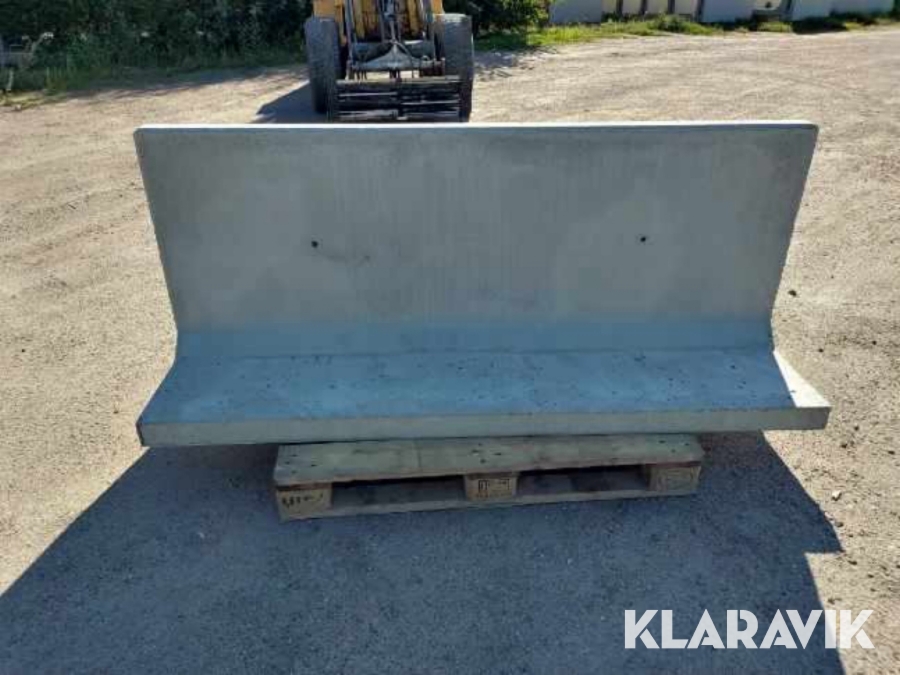 L-stöd 800x2000mm Fabriksnya 16 st