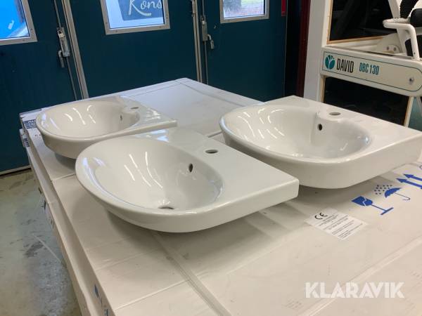 Tvättställ Gustavsberg/IDO 3st