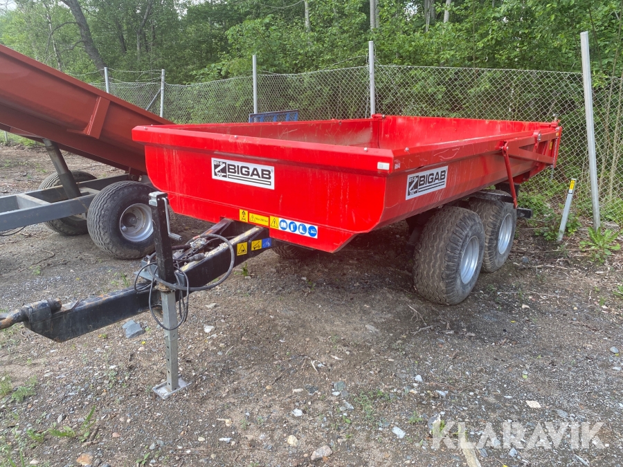 Dumpervagn Bigab BT 8 