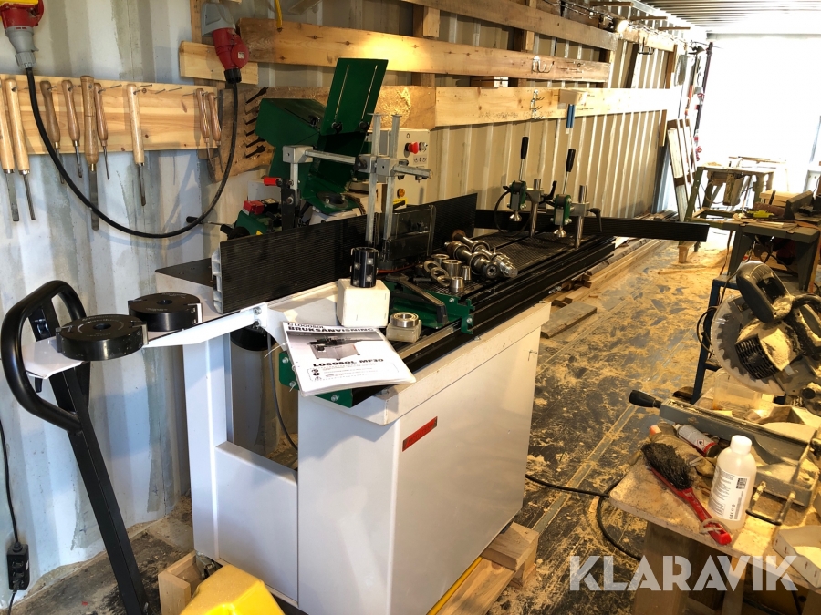 Vertikalfräs Logosol / MoreTens MF30 med tillbehör