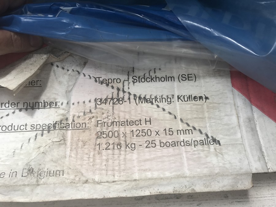 50st Brandskyddsplattor