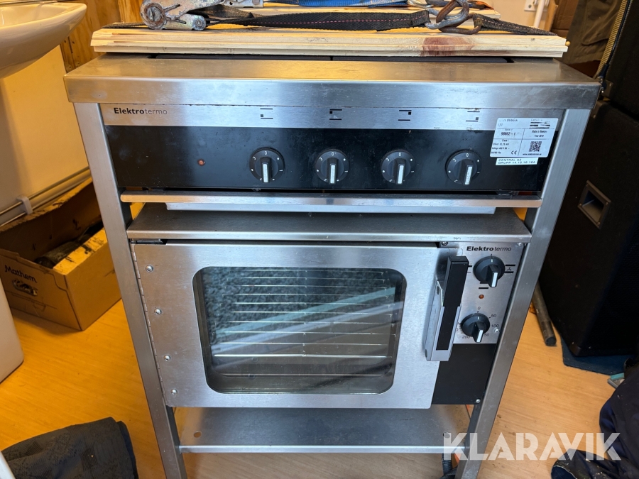 Spis med ugn Elektrotermo ETH 6060fk