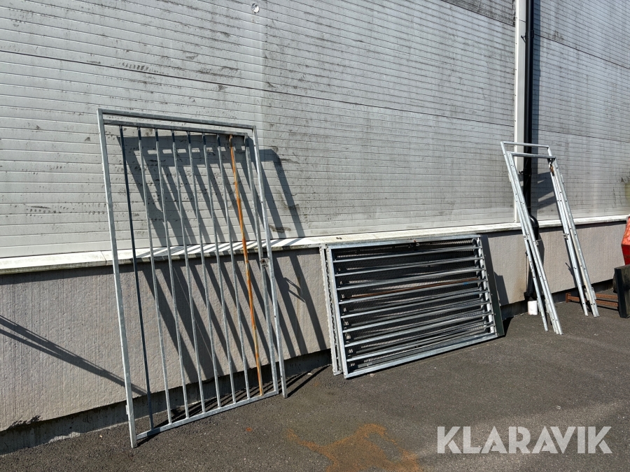 Grindar med karm, 5 st