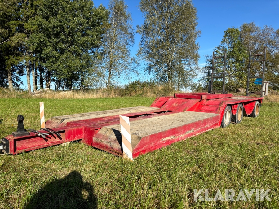  Ombyggd Maskintrailer till traktor