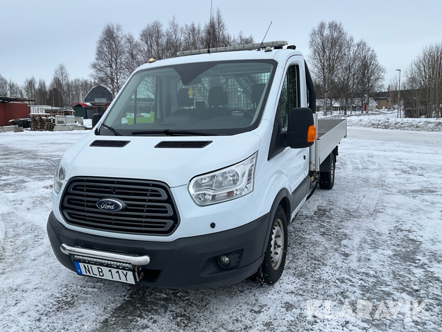 Pickup Ford Transit med kran