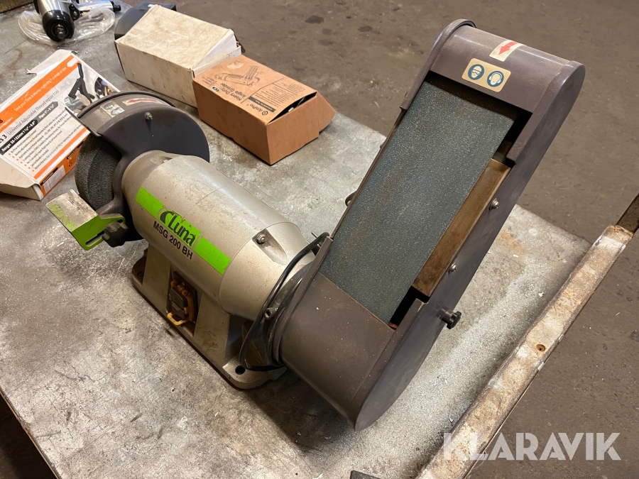 Bandslip kombinerad med sten Luna MSG 200 BH