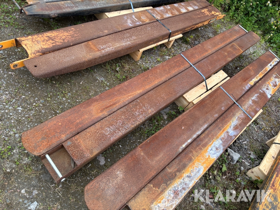 Förlängningsgafflar 1 par