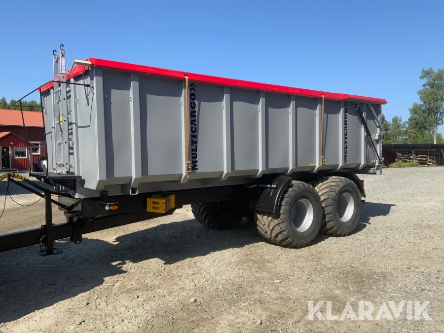 Spannmålskärra Multicargo Ert E18 22m3 18ton