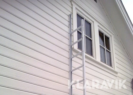 Brandstege/Räddningsstege Utfällbar Alu Khiment 3,9m 