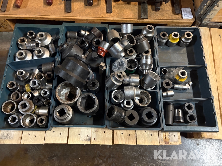 Större Hylsor | Blandade storlekar & dimensioner