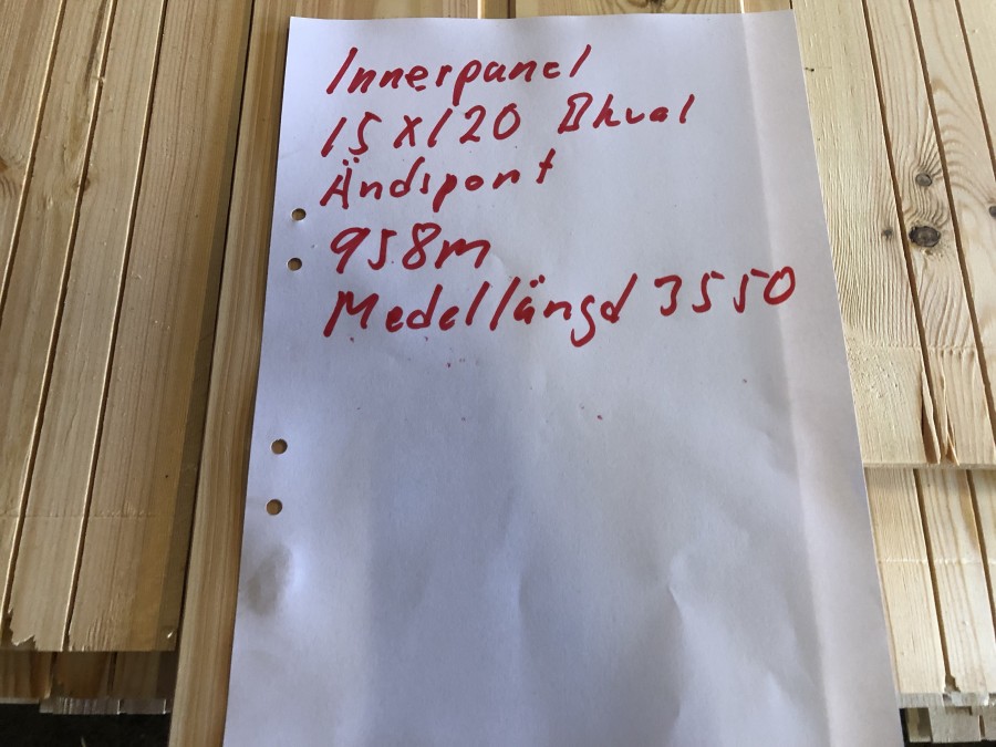 Innerpanel ändspont 