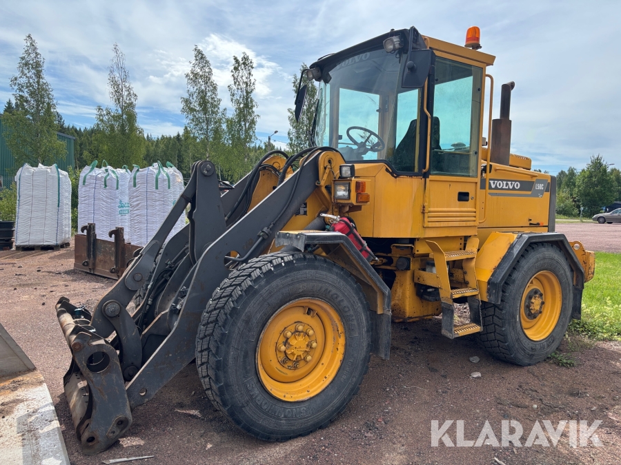 Hjullastare Volvo L50C med redskap