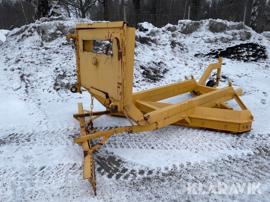 Vägsladd för lastmaskin