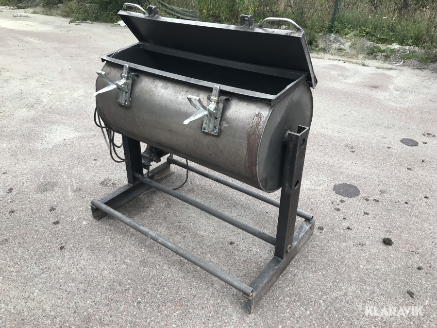 Trumlingsmaskin för blästring