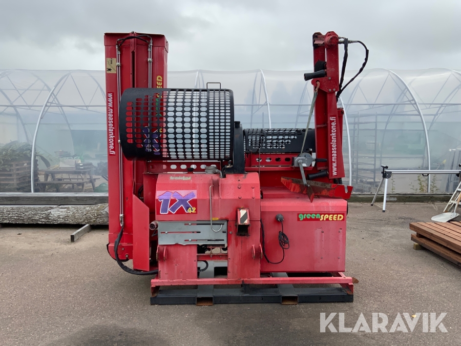 Vedmaskin Green Speed 1X42 elektrisk