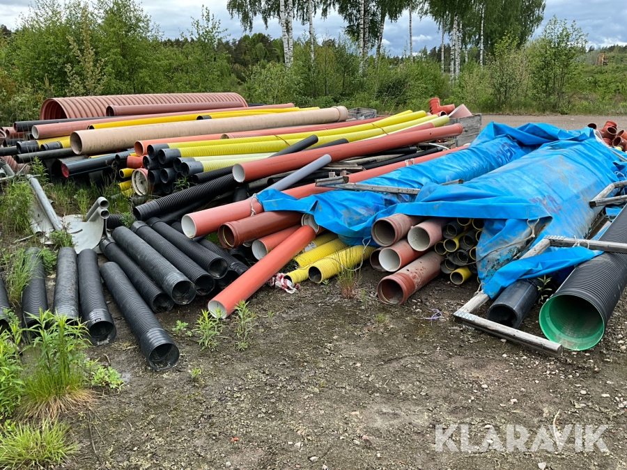 Diverse entreprenadrör