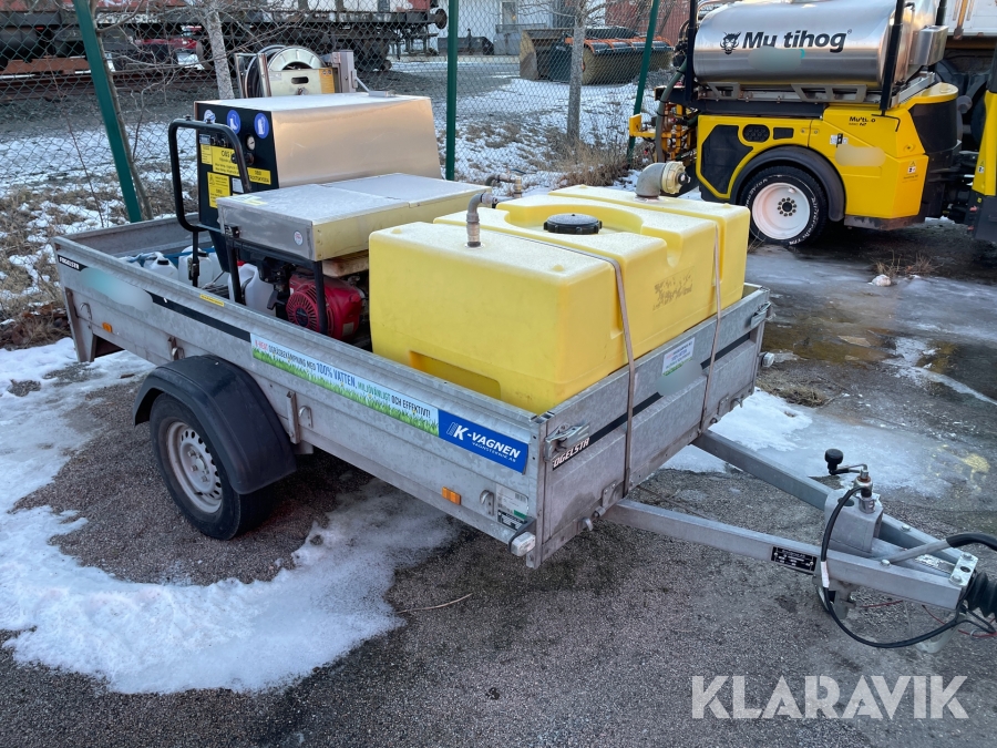 Ogräsbekämpning Hetvatten K-Vagnen K-Heat K-Vagnen K-Heat