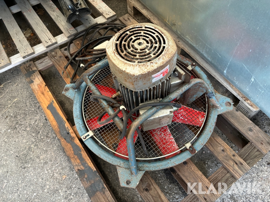 Ventilationsfläkt Akron-maskiner 4.0kW