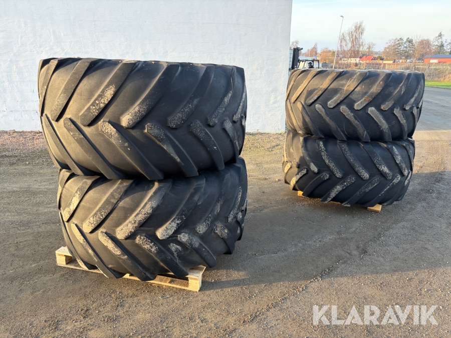 Entreprenaddäck Michelin 750/65 R26 4 st
