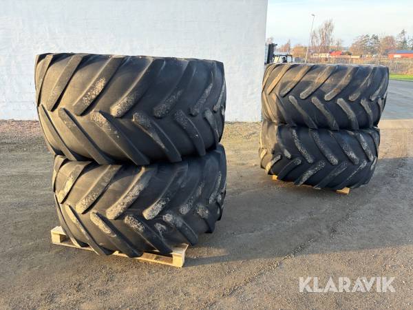 Entreprenaddäck Michelin 750/65 R26 4 st