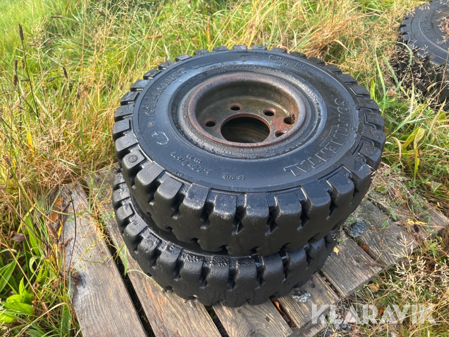 Truckdäck Continental 6.00-9/4.00 2st