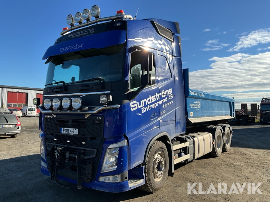 Volvo FH540 6X4 växlarbil med plogutrustning
