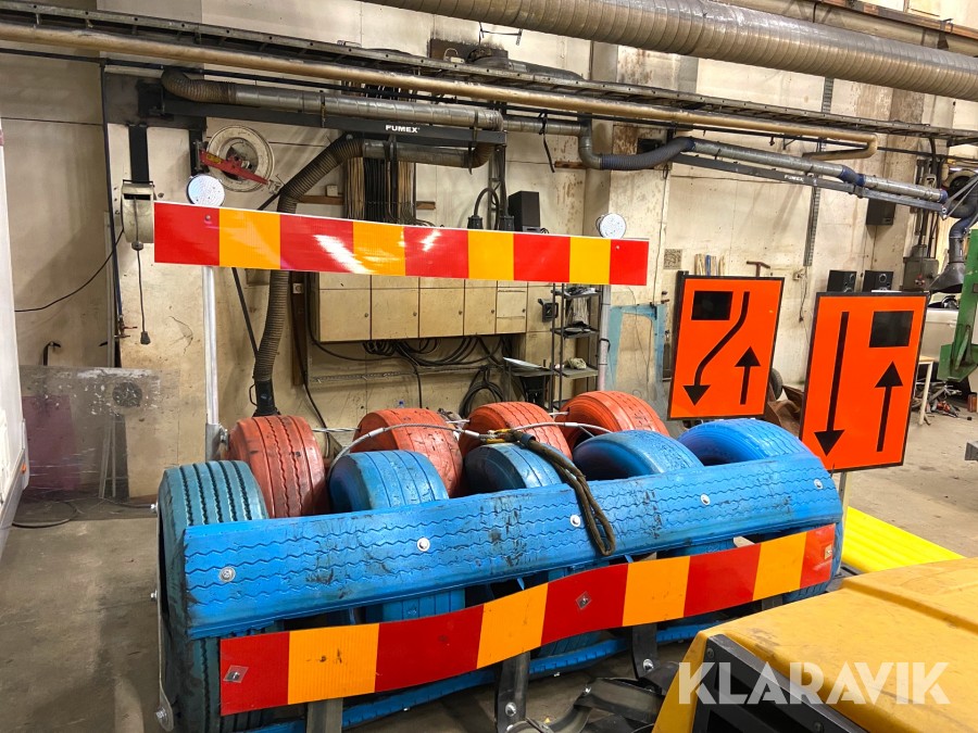 Trafikbuffert ATA för 100 km/h