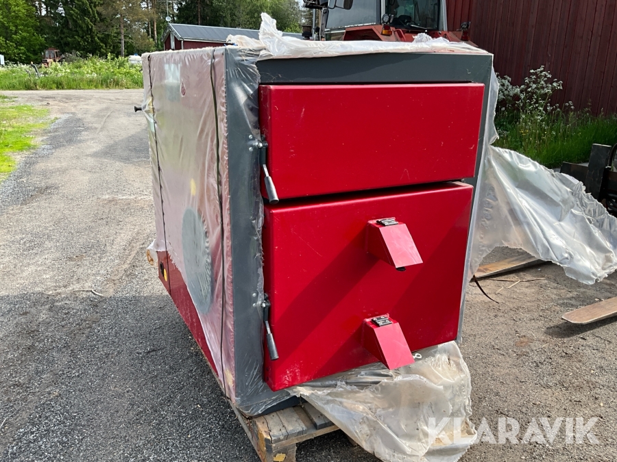 Ved och Flispanna Twinheat A8 med ackumulatortank