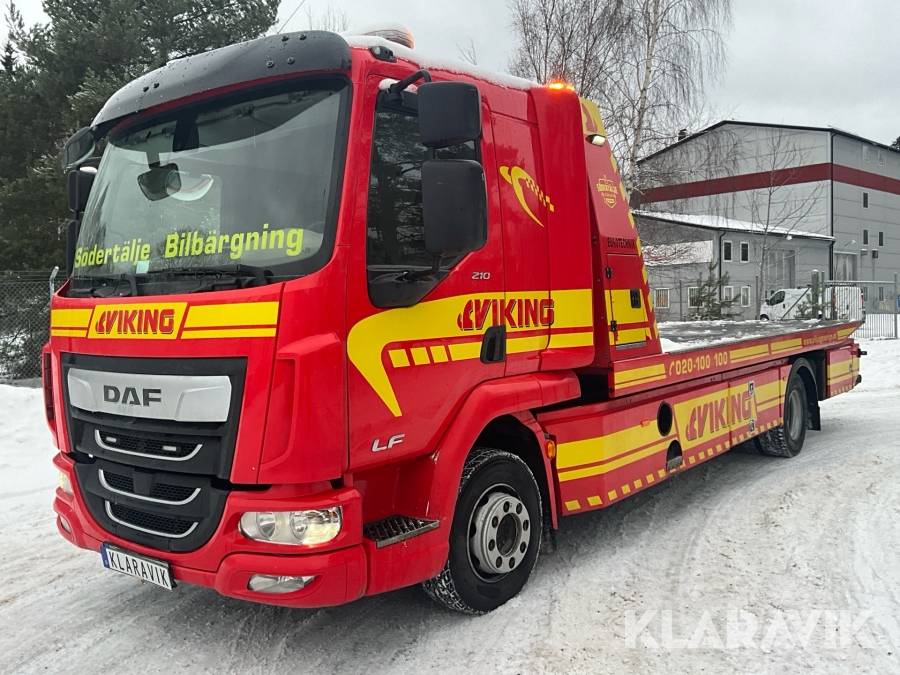 Bärgningsbil DAF FA LF 210H Eurotechnik