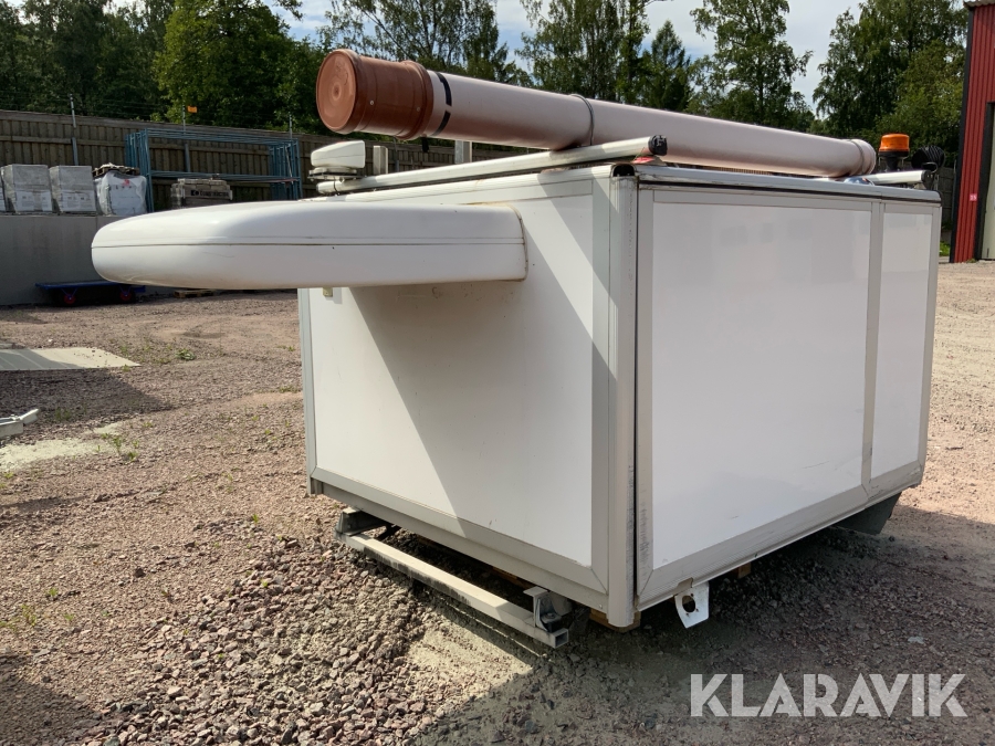 Flakskåp för pickup