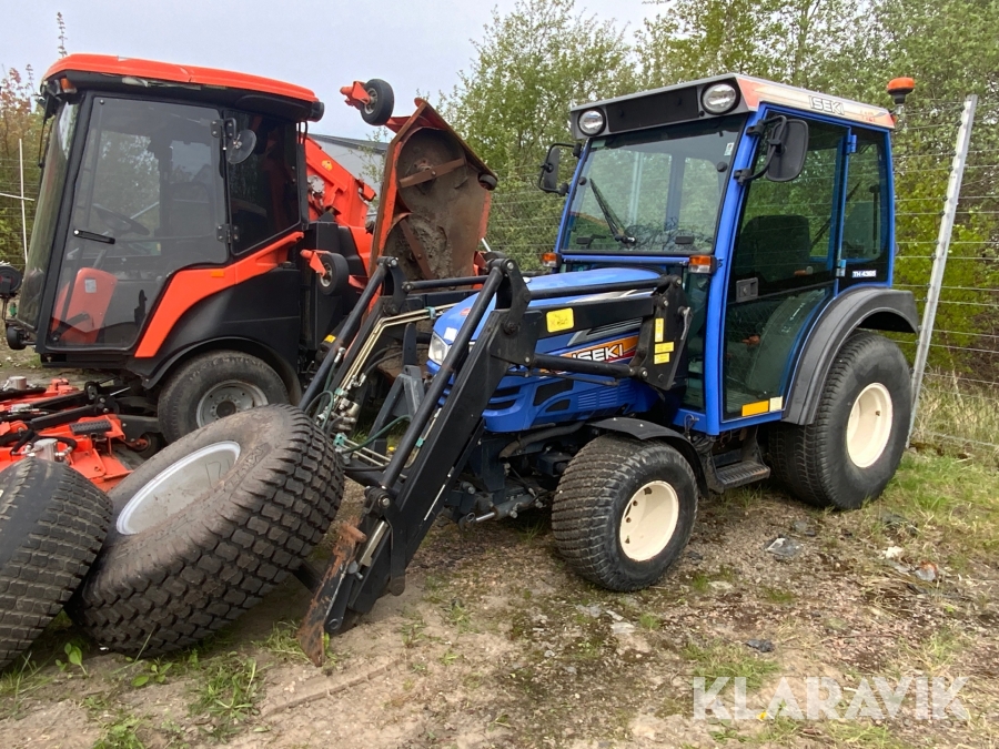 Traktor Iseki TH 4365 Med frontlastare och frontlyft