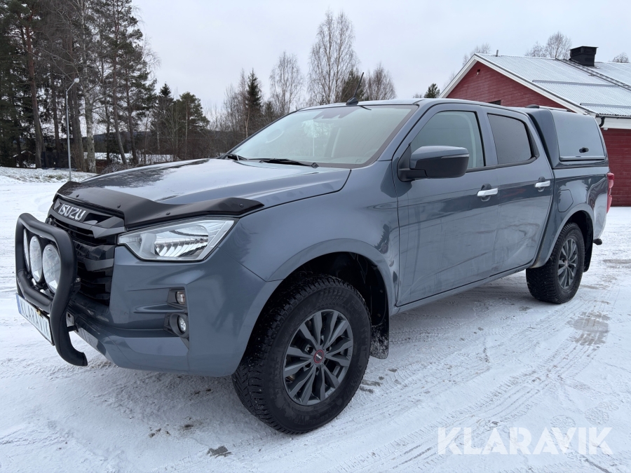 Isuzu D-Max Crew cab 1.9 163hk 4WD med kåpa