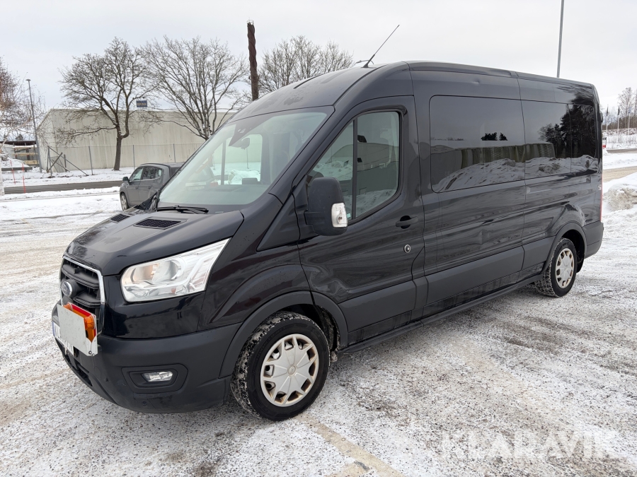 Färdtjänstbuss klass 1 Ford Transit 350 Kombi 2.0 Ecoblue SelectShift 130 hk med luftfjädring, 5 st sittplatser och lastramp
