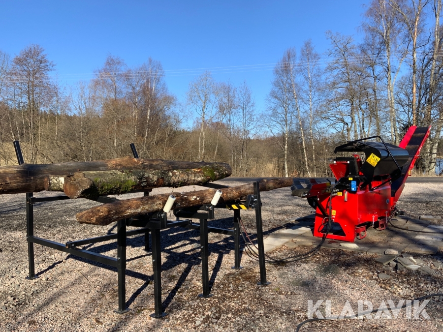 Vedmaskin Japa 365 Basic med matarbord, el