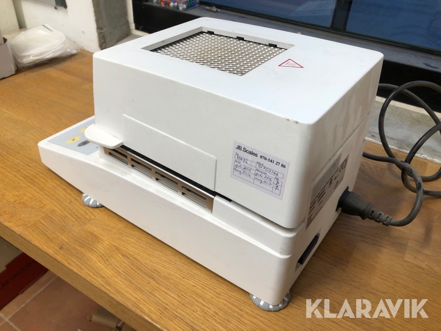 Fukthaltsvåg Sartorius MA 35 med spannmålskross