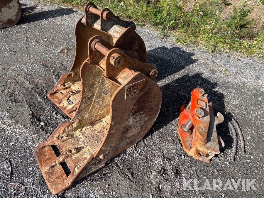 Skopor 2 st med snabbfäste