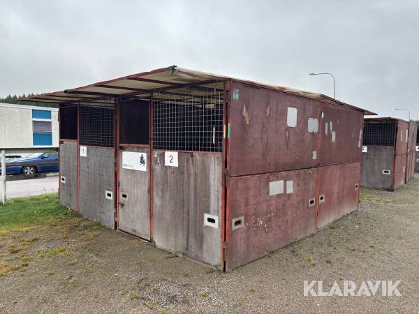 Hästboxar / Uteboxar 4 st